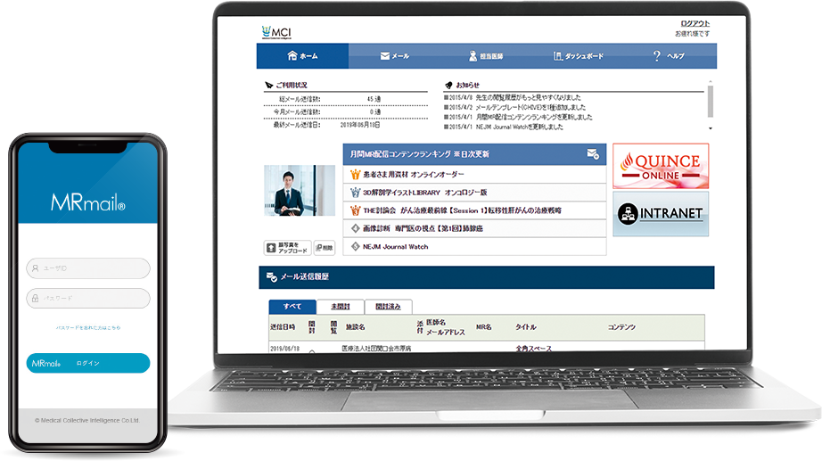 MRmail®の特長図